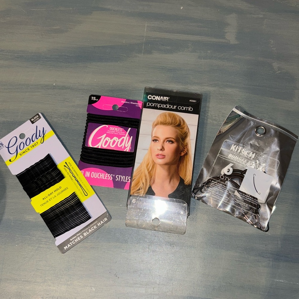 75 Piece Hair Accessories All New Multiple Brands Kitsch Pro Goody Conair